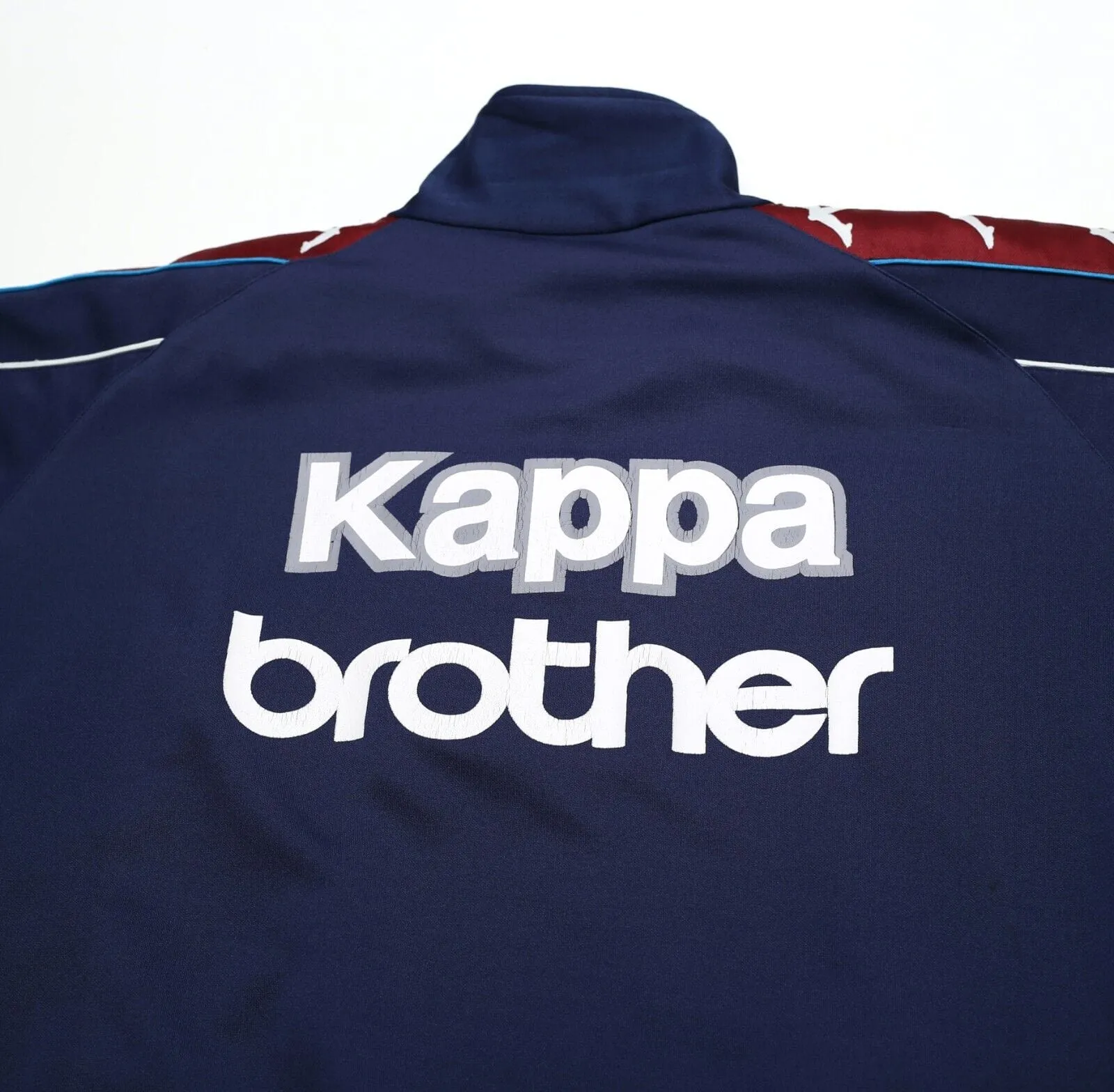 1997/99 MANCHESTER CITY Vintage Kappa Football 1/4 Zip Track Top (XL)