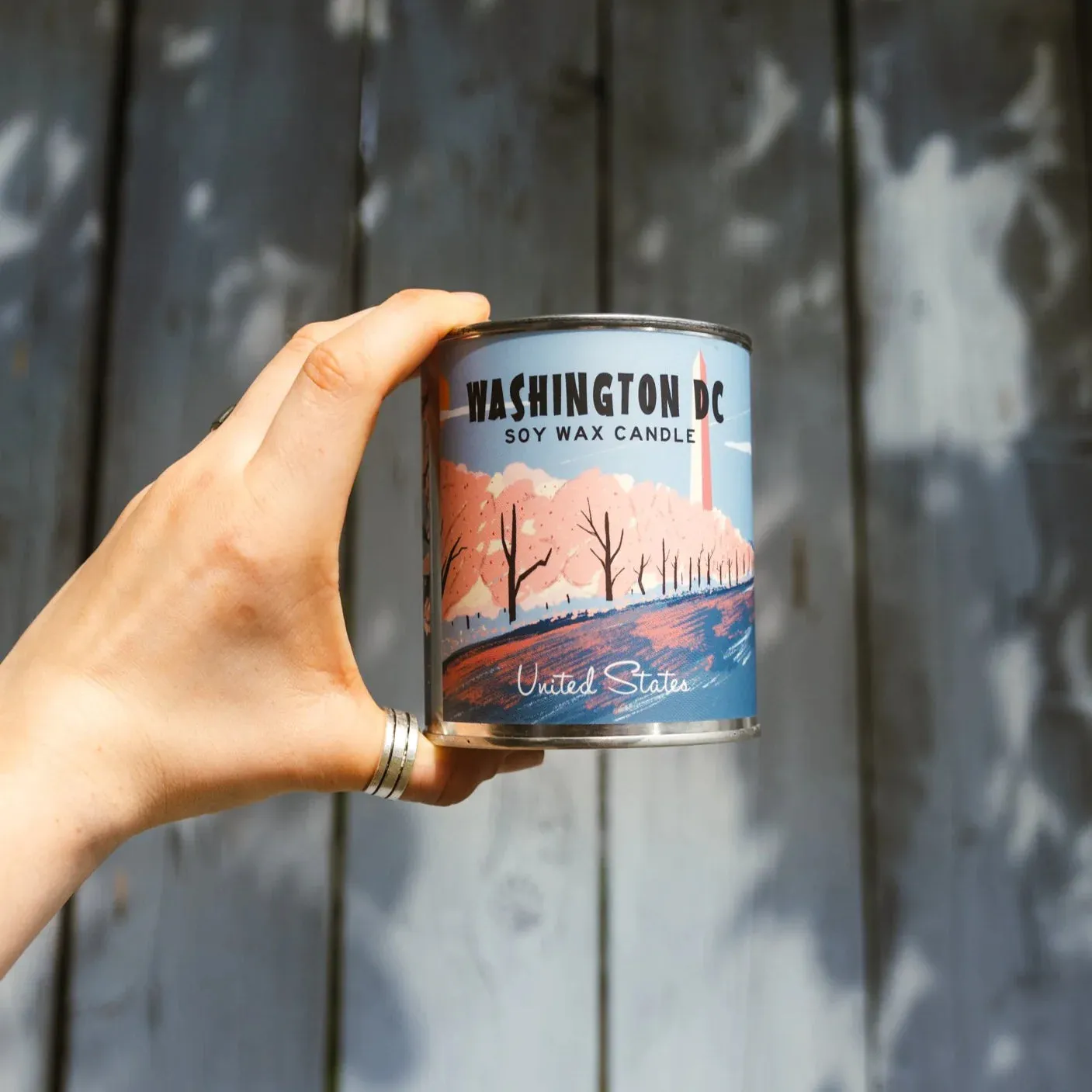 8 oz DESTINATION SOY CANDLE - WASHINGTON D.C