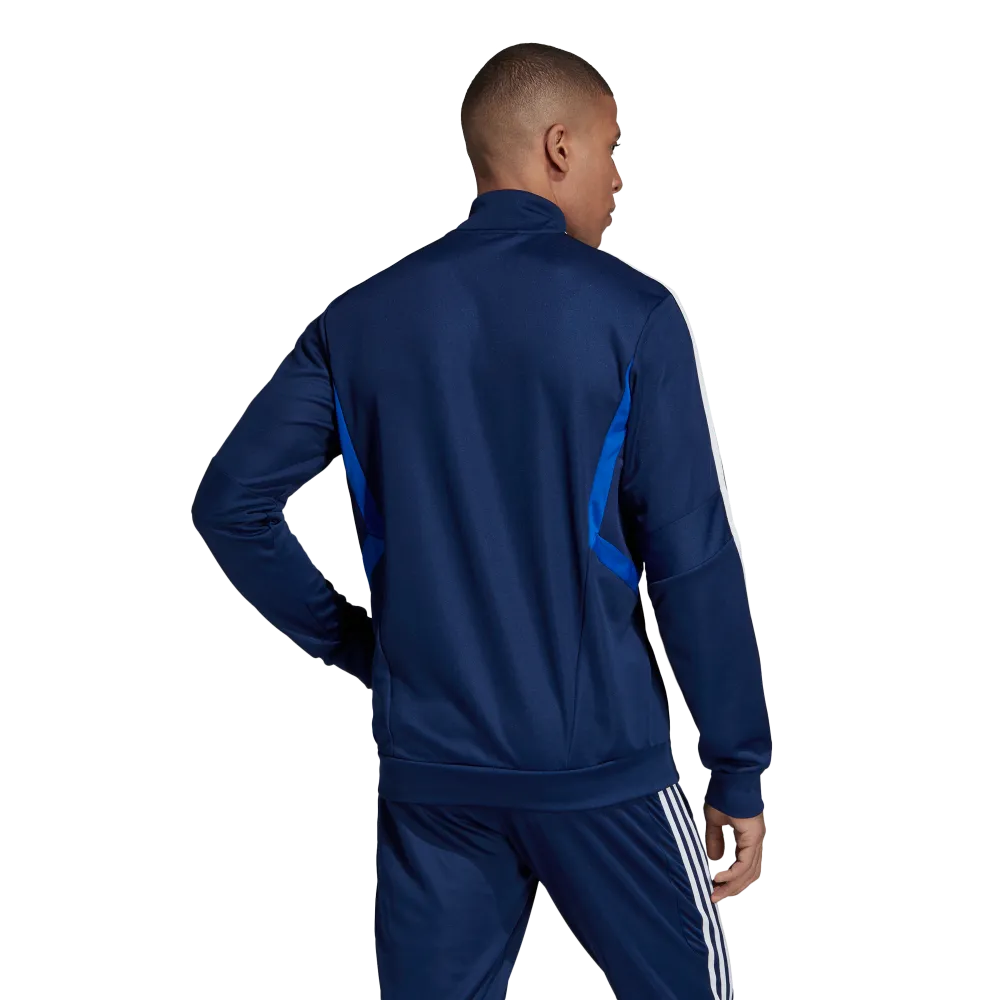 Adidas Adult Tiro 19 Training Jacket (Dark Blue/Blue/White)