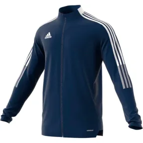 Adidas Adult Tiro 21 Track Jacket (Navy/White)