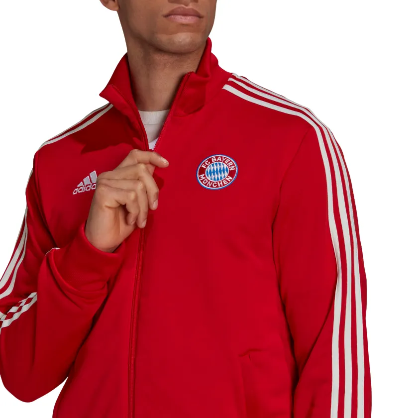 ADIDAS FC BAYERN 3 STRIPES JACKET TOP