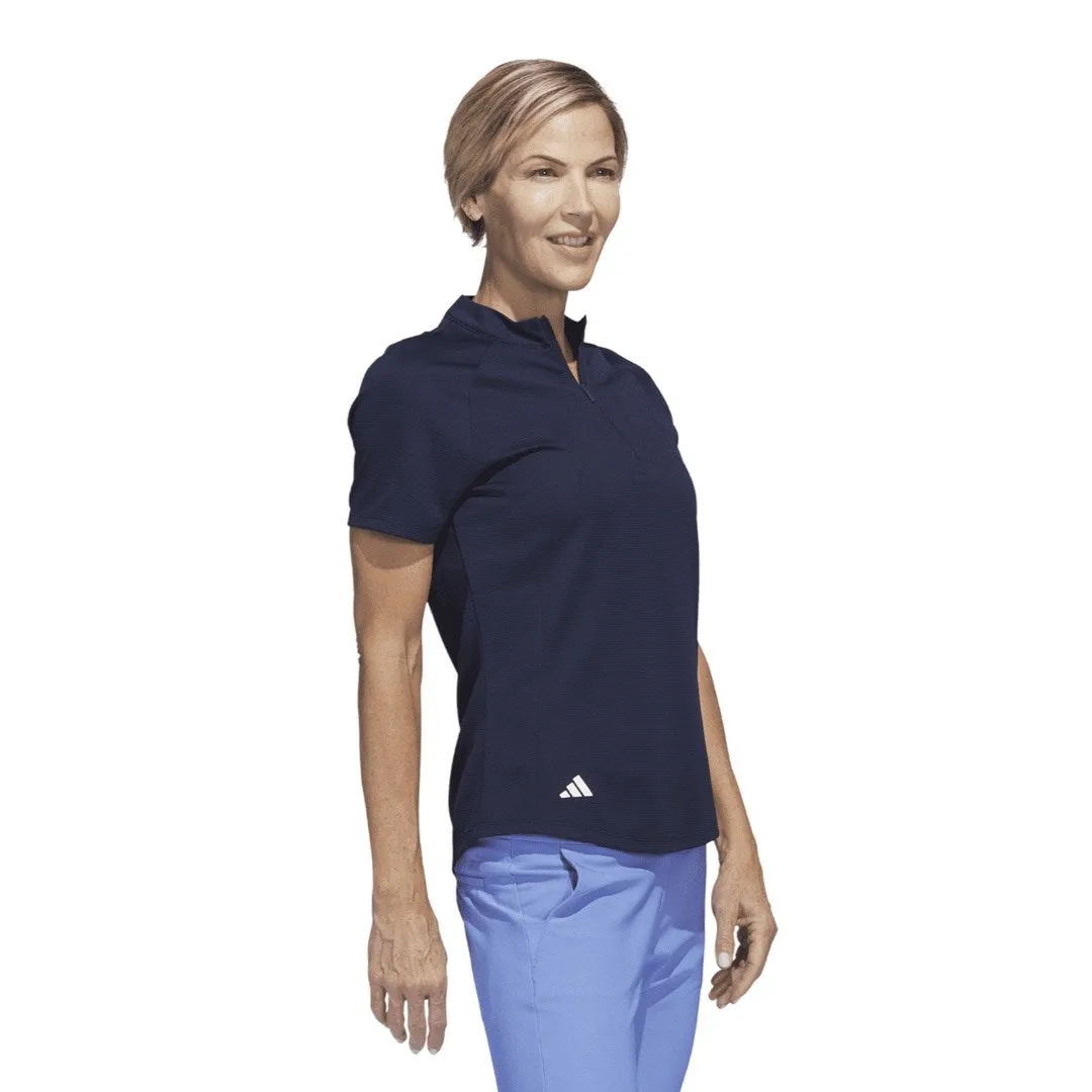 adidas Ladies Textured Golf Shirt IA7828