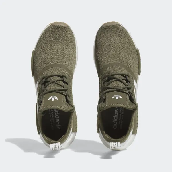 Adidas Men's NMD R1 Shoes - Olive Strata / Cloud White / Gum