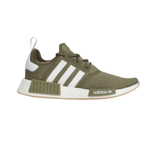 Adidas Men's NMD R1 Shoes - Olive Strata / Cloud White / Gum