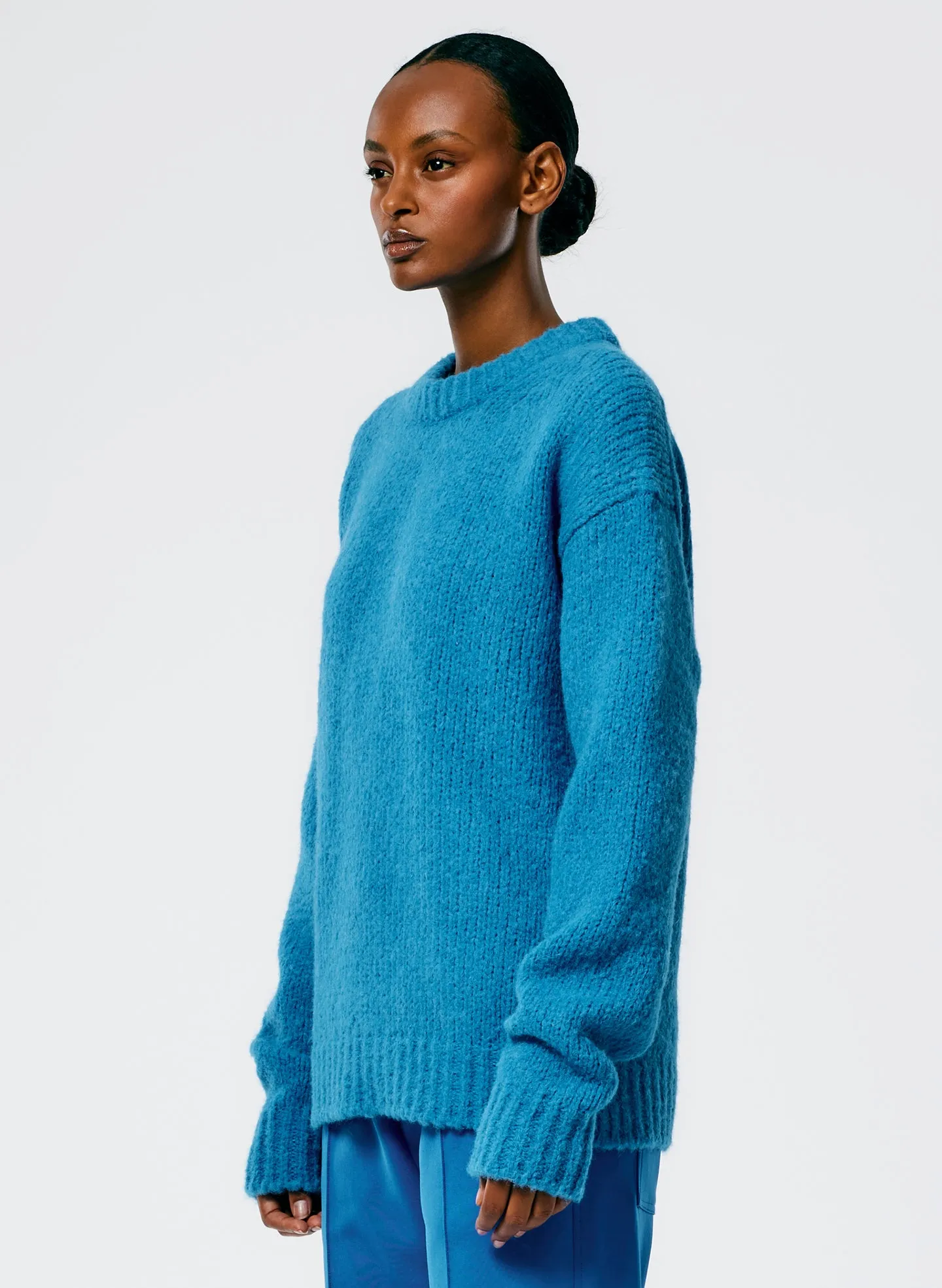 Airy Alpaca Crewneck Pullover