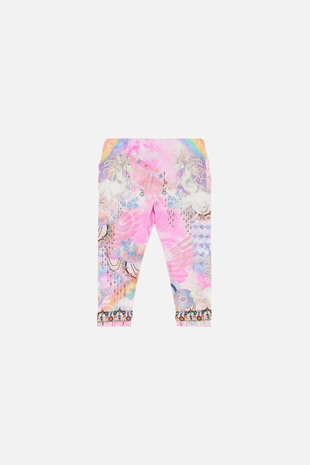 BABIES LEGGINGS WITH FRILLS WINGS OF PEGASUS