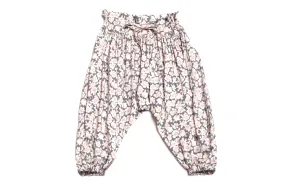 Baby Girl Floral Harem Pants | Pink Flame