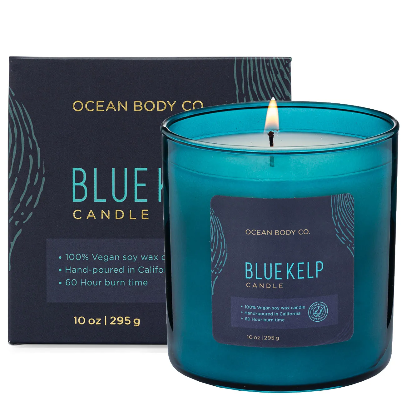 Blue Kelp Candle