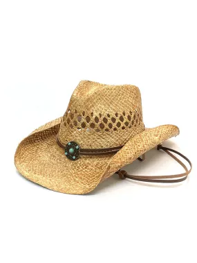 Bullhide ANYTIME 2456 Straw Western Hat Natural