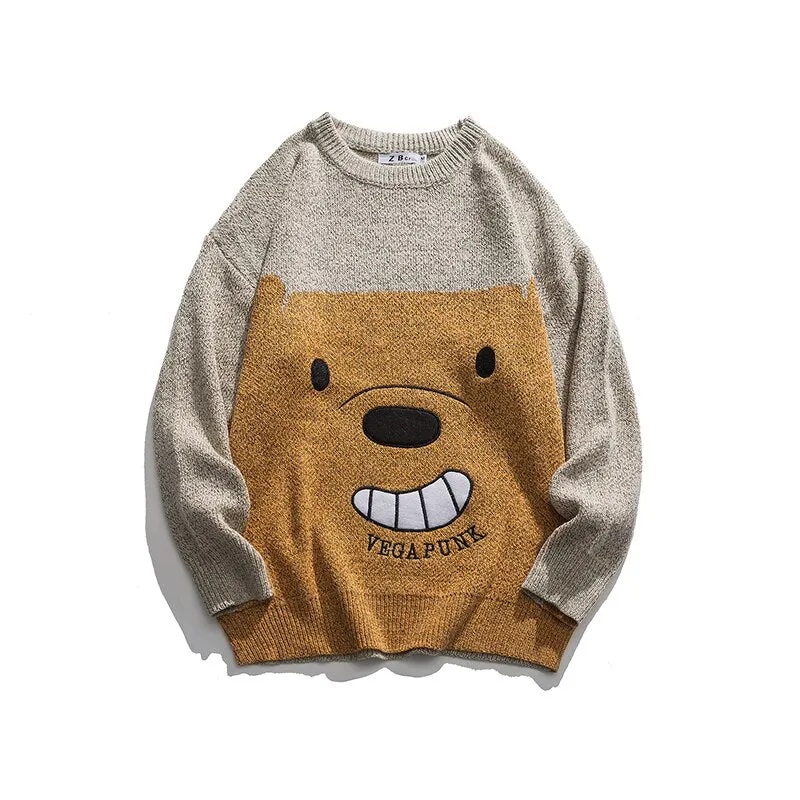 Casual Bear Knitted Sweater