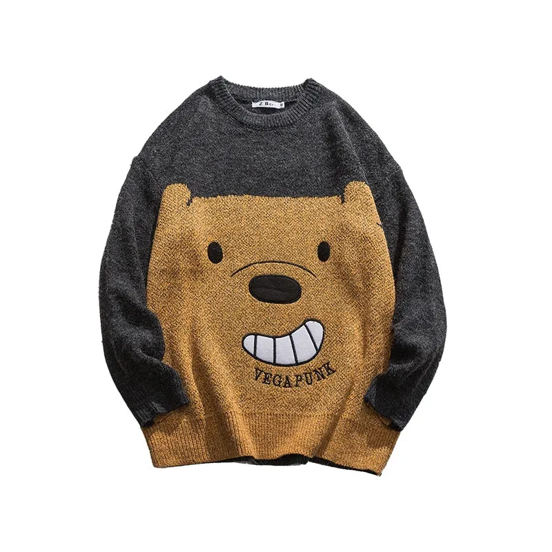 Casual Bear Knitted Sweater