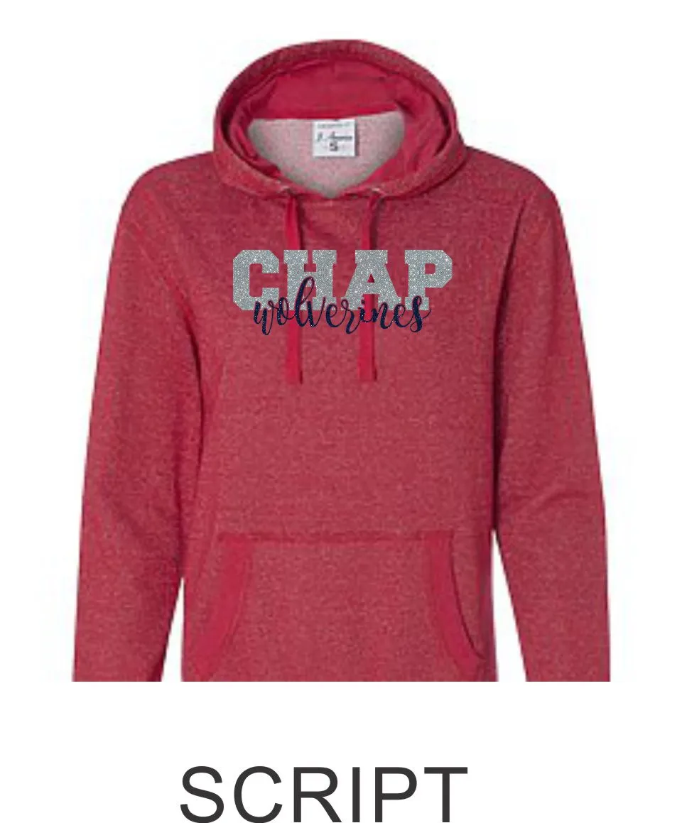 Chap Wolverines Sparkle French Terry Sweatshirt- 3 designs