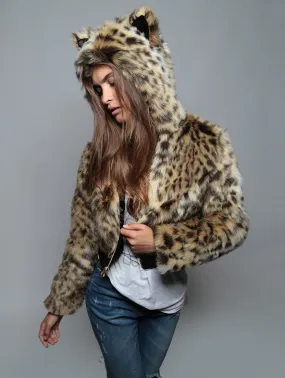 Cheetah Cropped Jacket SpiritHood