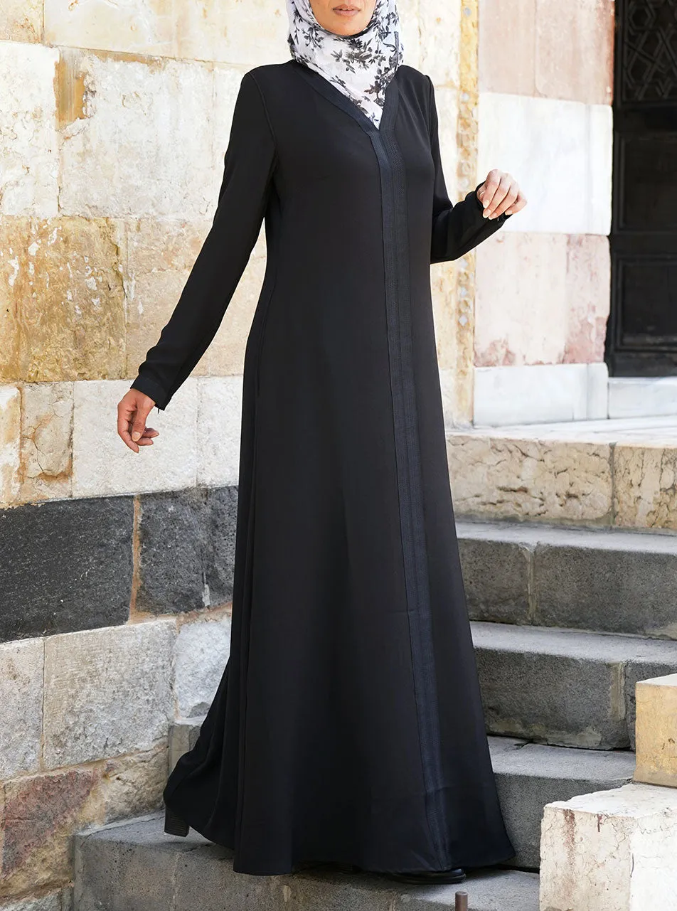 Decorative Trim Abaya