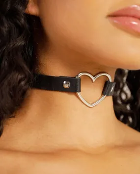 Hot Shot Heart Choker