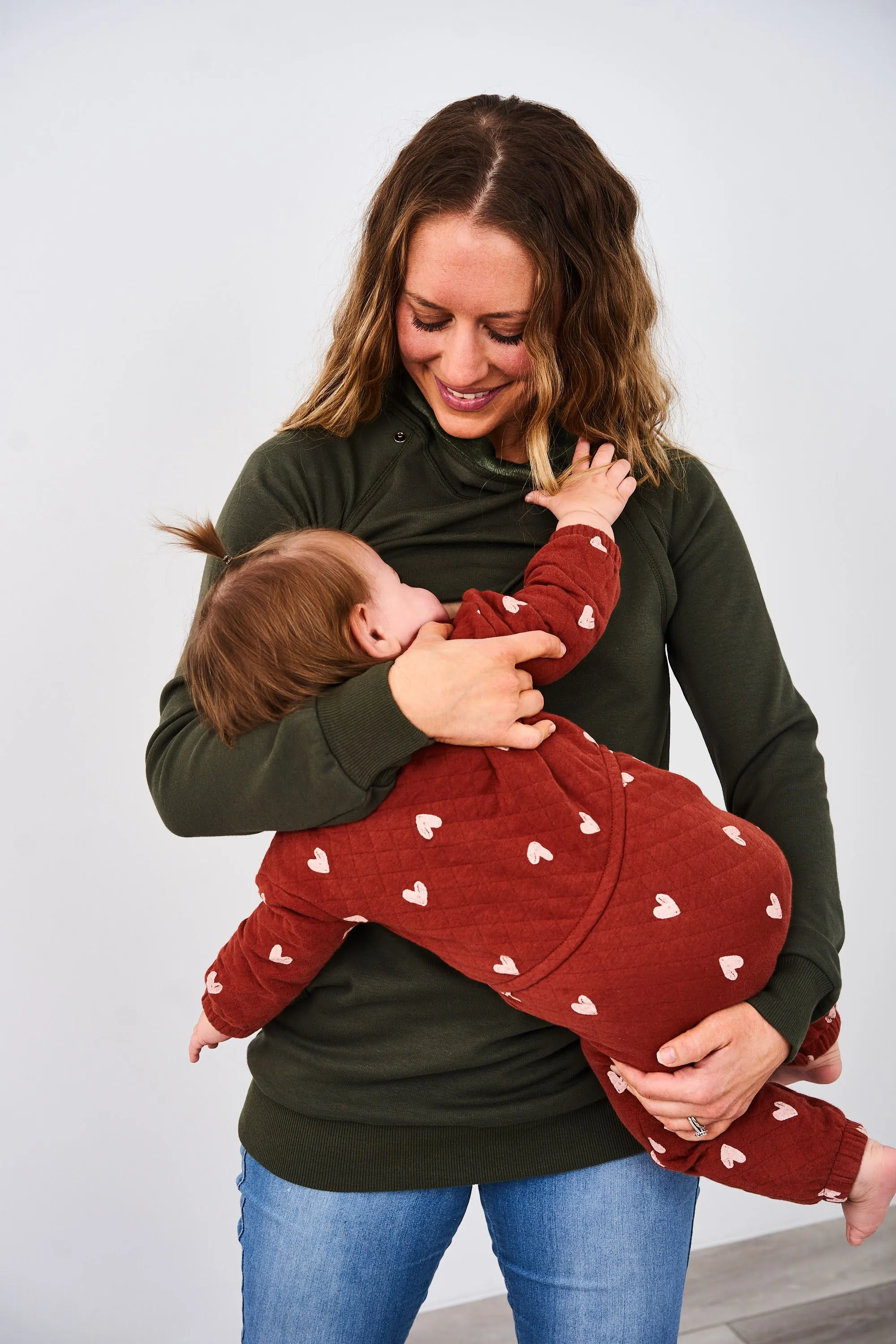 Latched Mama Harbor Snap Nursing Pullover