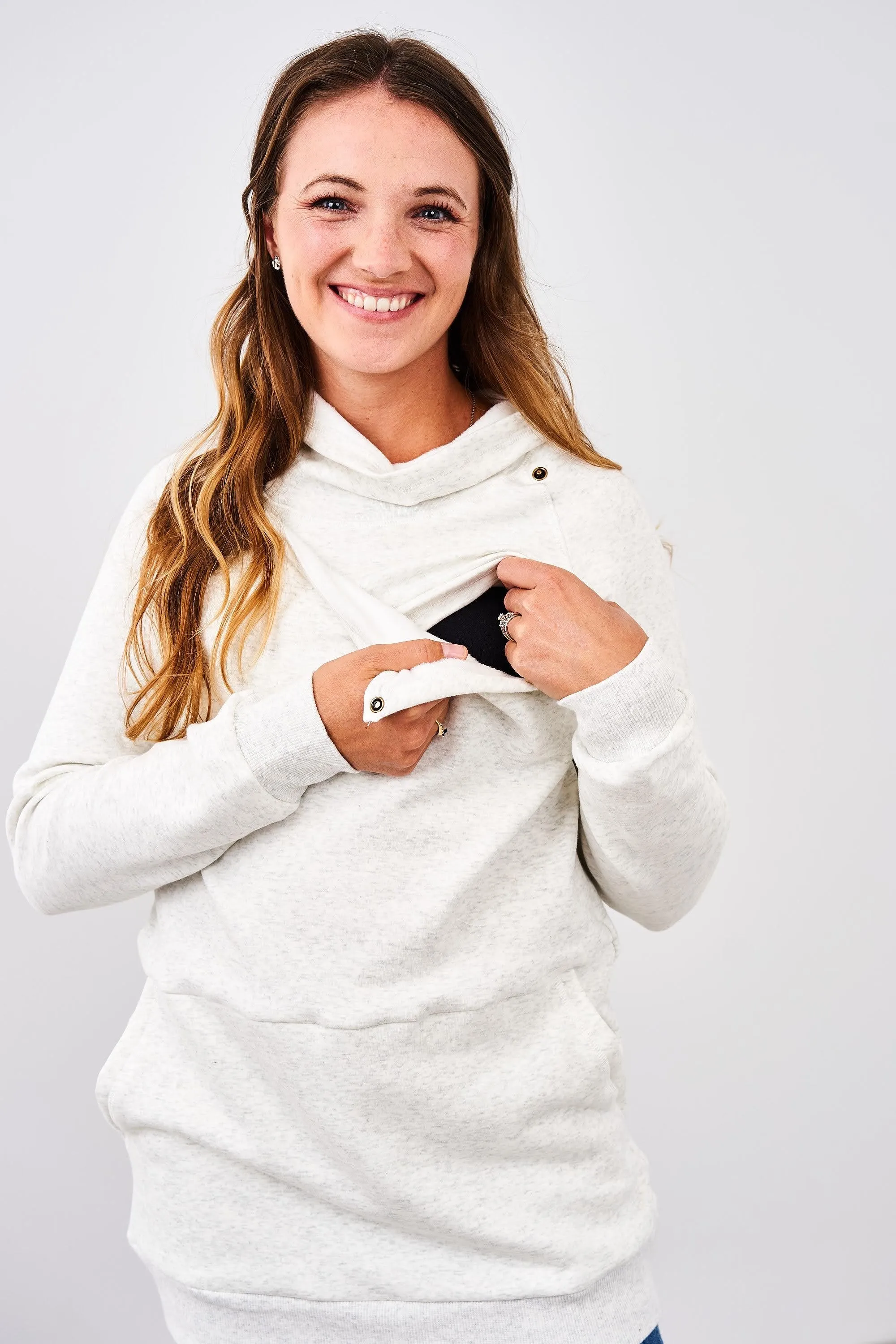 Latched Mama Harbor Snap Nursing Pullover