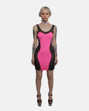 MELT DRESS PINK WOMENS