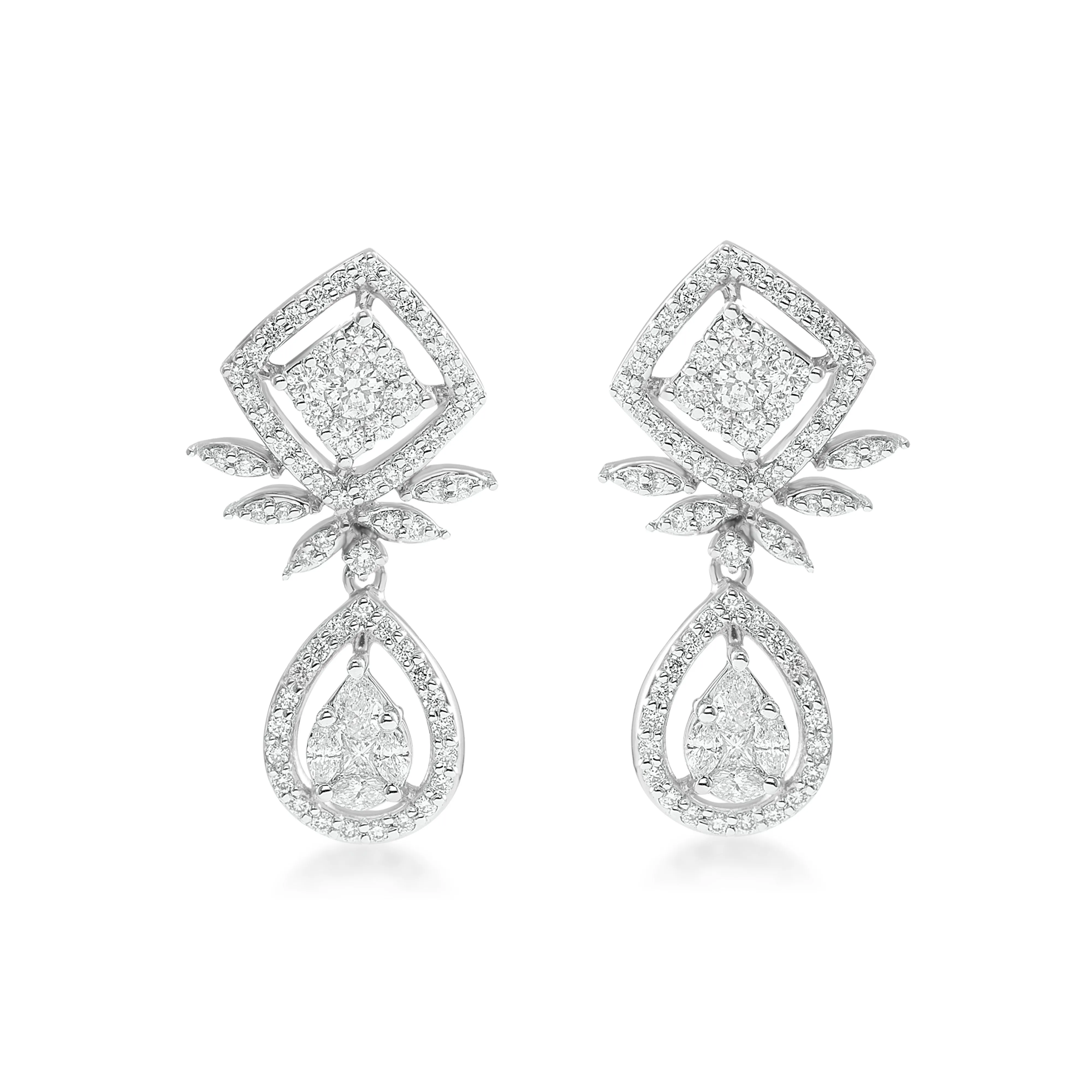 One Mazarine Diamond Earrings*