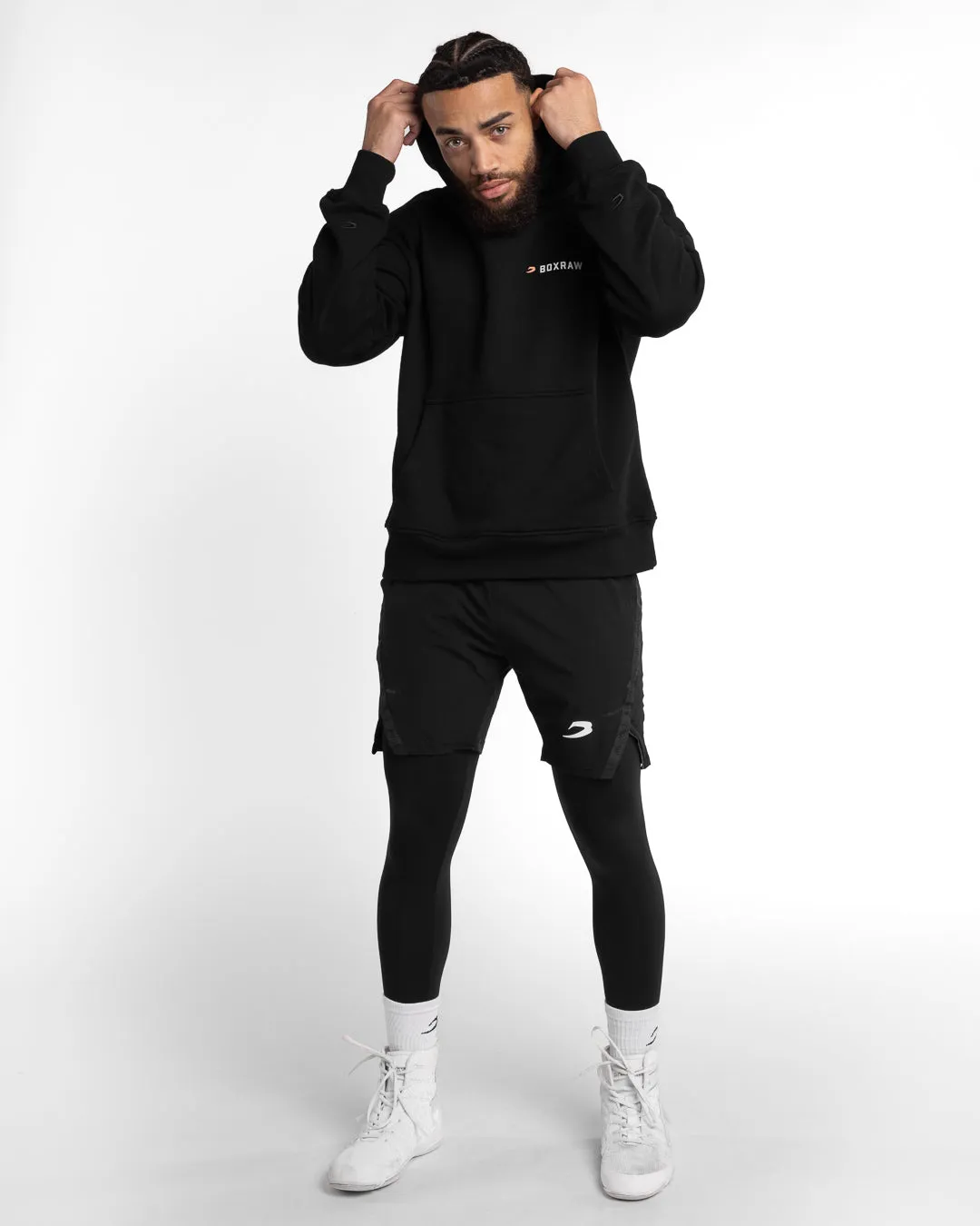 We Don't Play Boxing Oversized Hoodie - Black